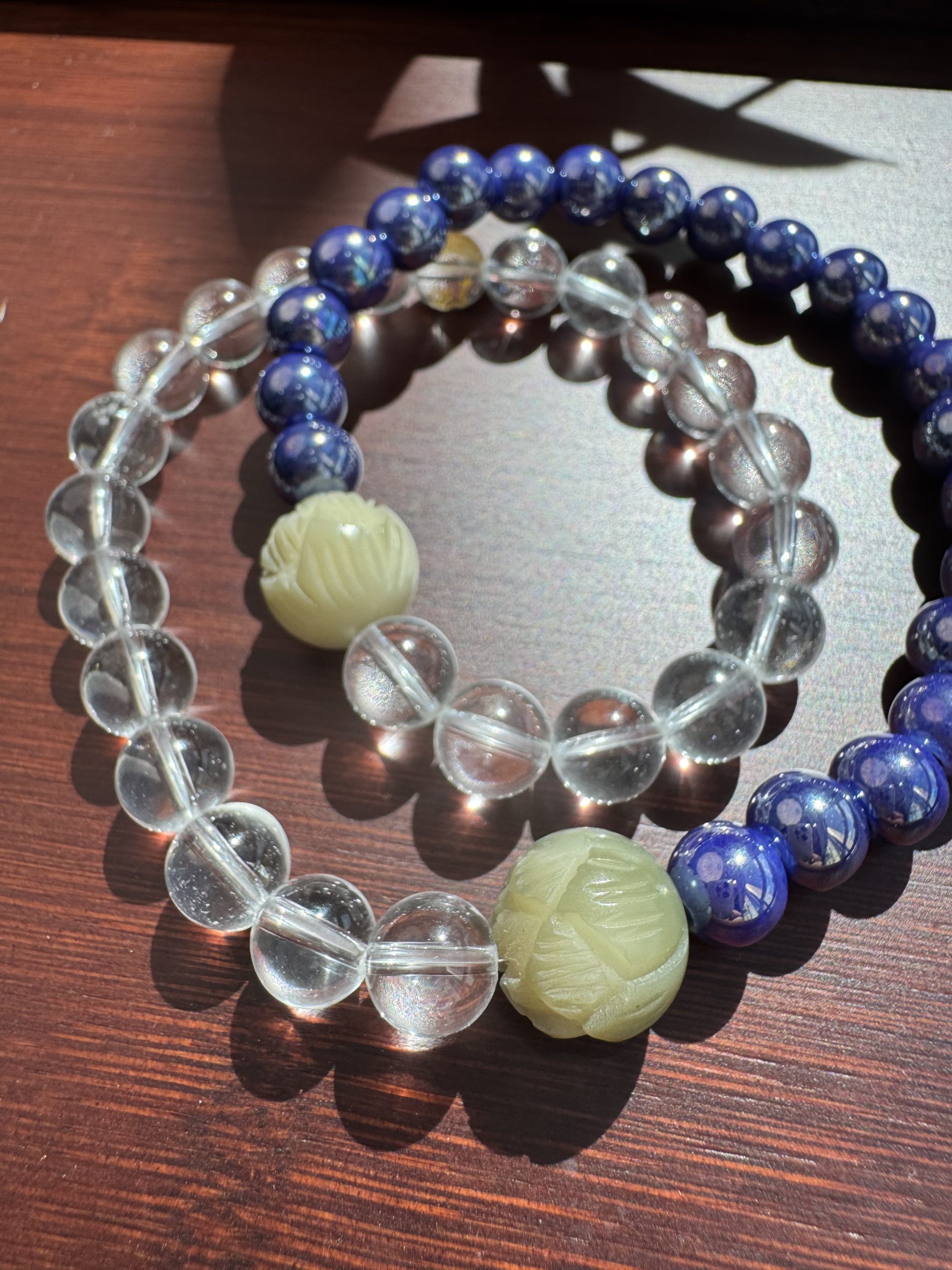 Ocean-Sky Bodhi Heart Bracelet - Image 14