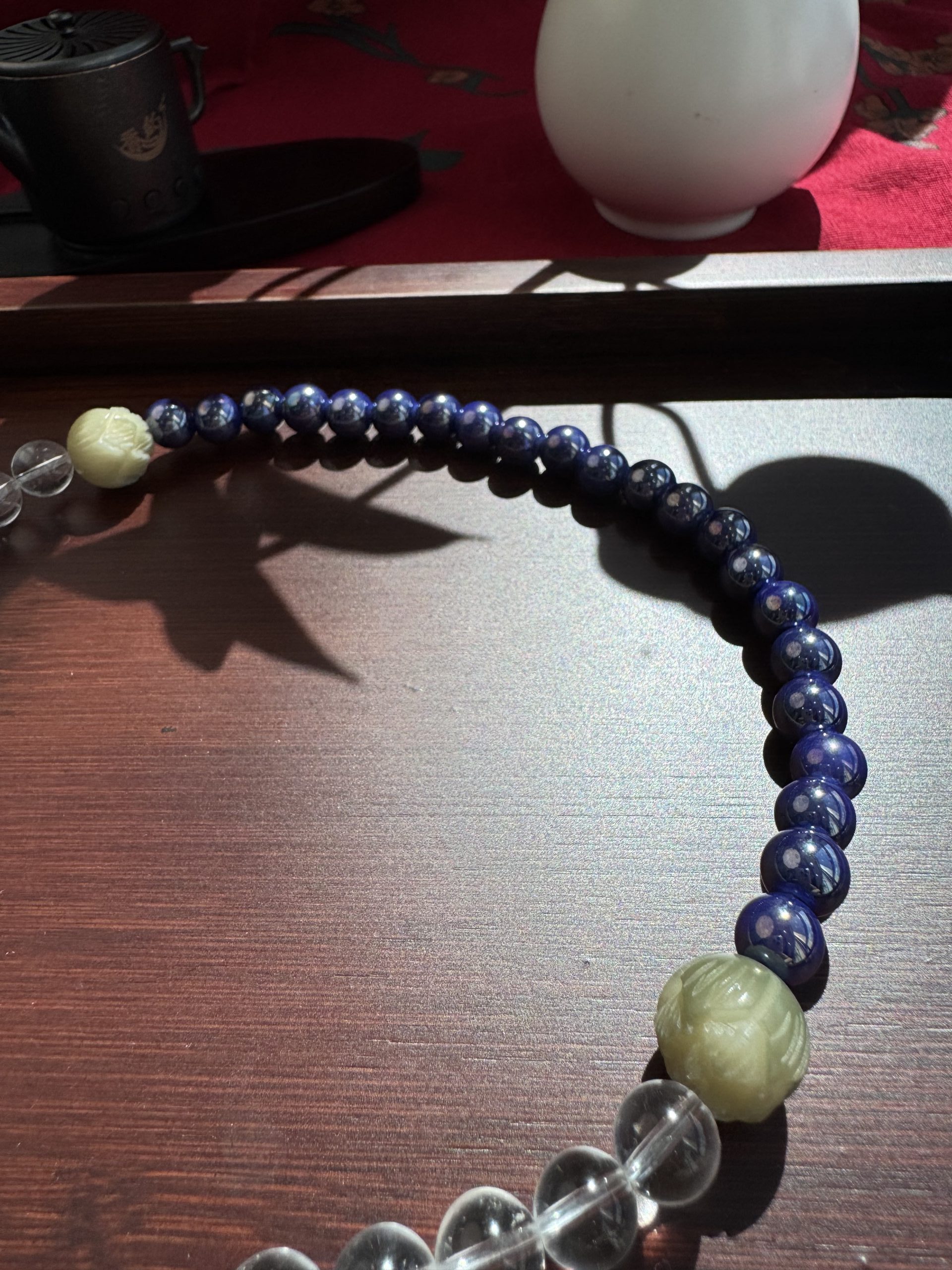 Ocean-Sky Bodhi Heart Bracelet - Image 10