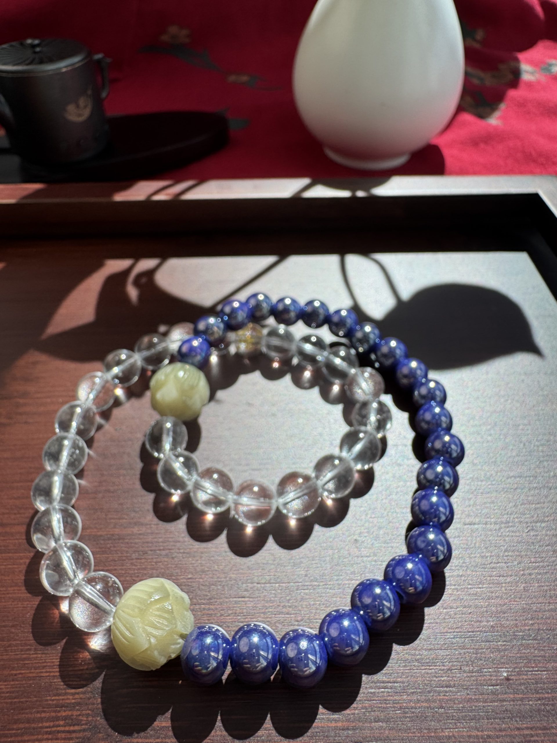 Ocean-Sky Bodhi Heart Bracelet - Image 9