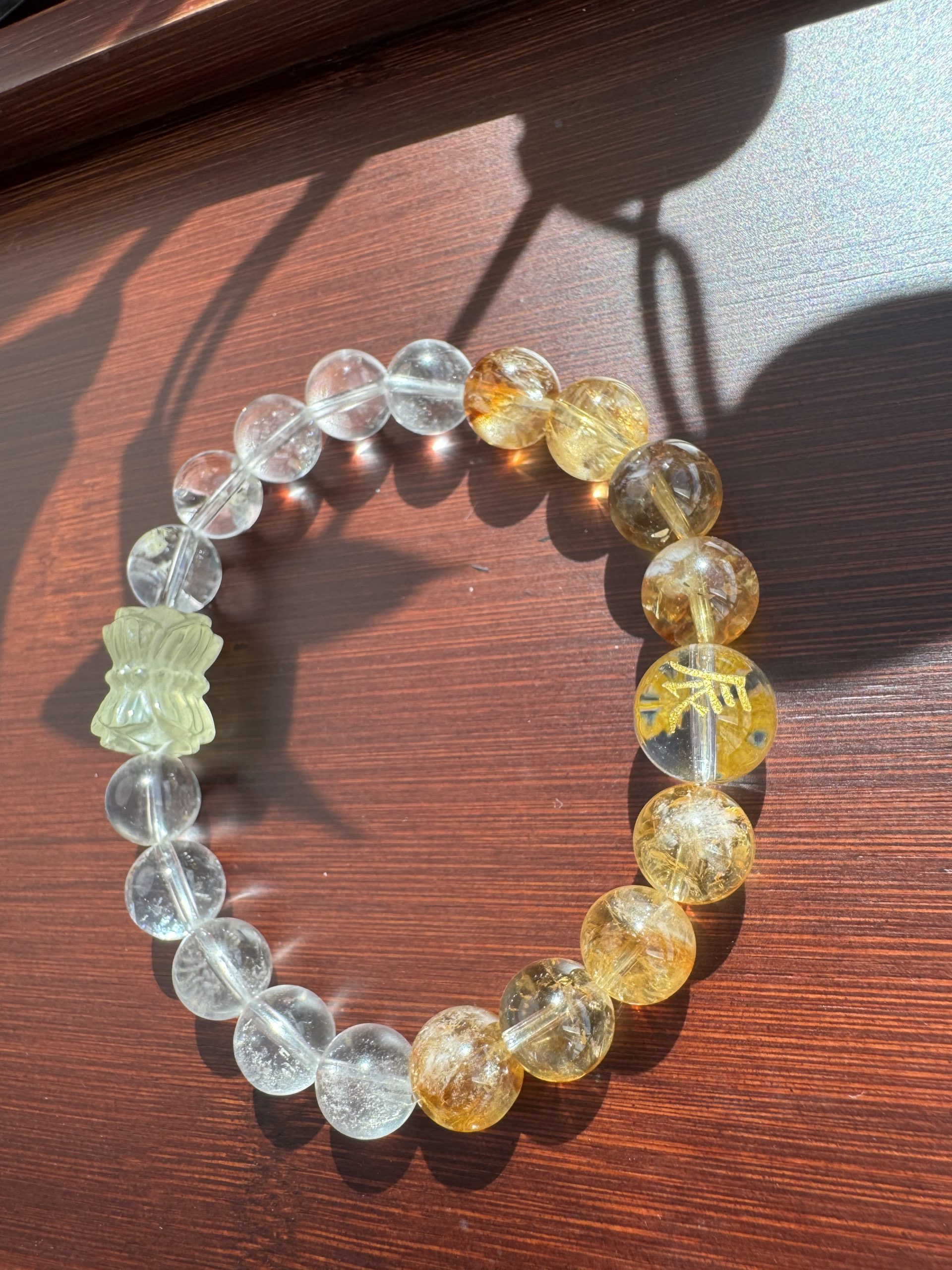 Earth's Hidden Gold · Heaven's Blessed Fortune A destiny-aligning bracelet, exclusively for those resonating with the Metal element.