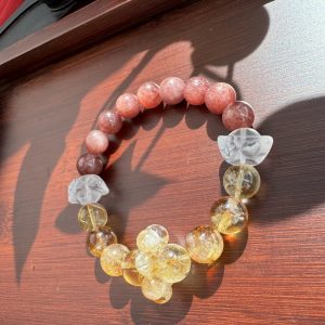 Fire Generates Earth · Fortune Born from Heaven An earth energy bracelet exclusively for those aligned with the Earth element.