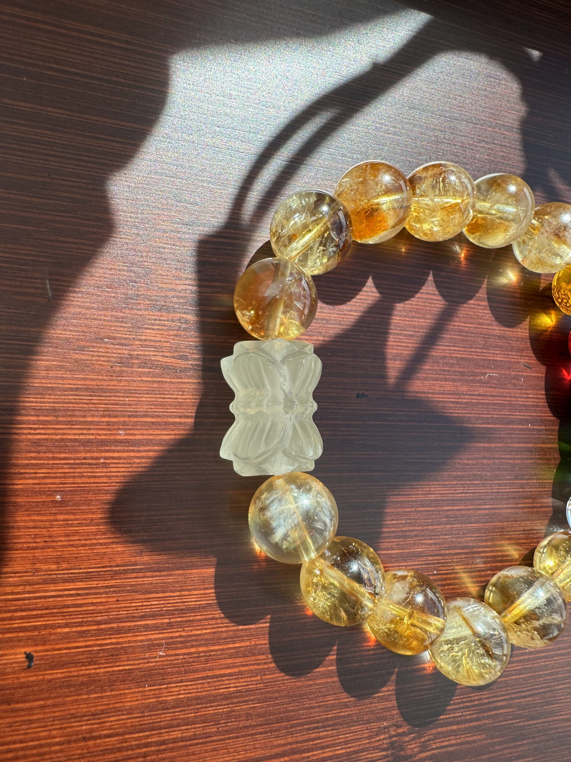 Fire Generates Earth · Fortune Born from Heaven An earth energy bracelet exclusively for those aligned with the Earth element. - Image 9