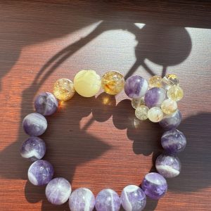 Lotus Crystal Energy Convergence · Fortune- Gathering Bracelet