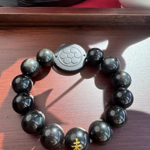 Mystic Waters Dual-born · Guardian Beasts Secure Fortune A water energy bracelet exclusively for men.