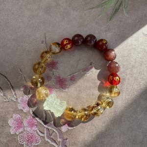 Fire Generates Earth · Fortune Born from Heaven An earth energy bracelet exclusively for those aligned with the Earth element.