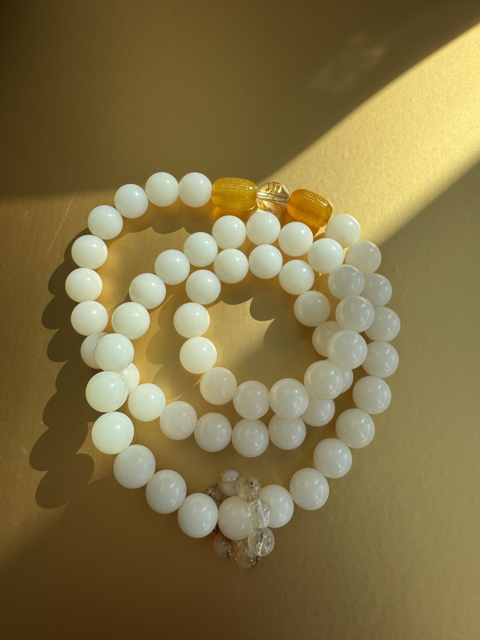Triple Fortune Radiance  Five Elements Energy Guardian Chain