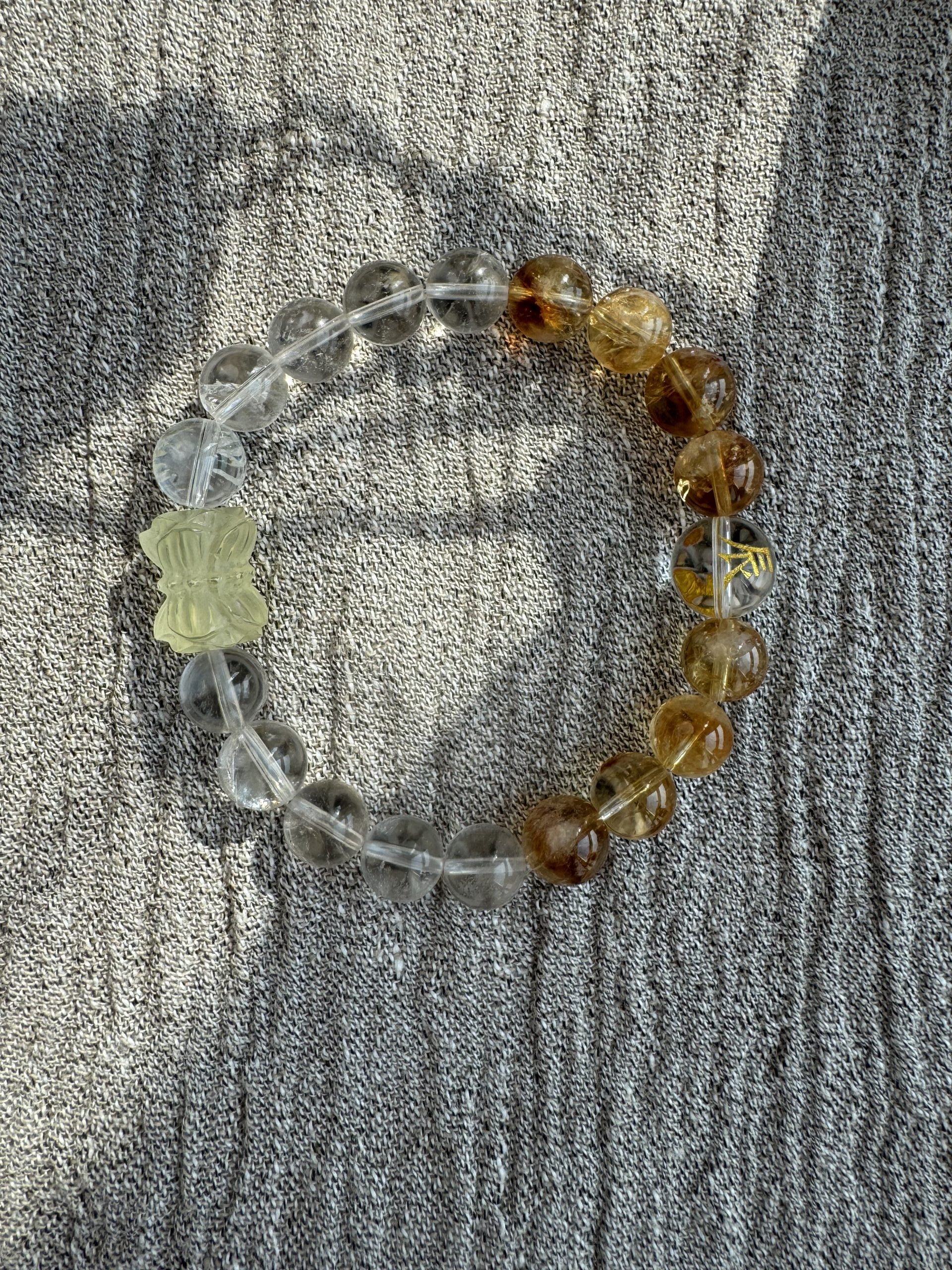 Earth's Hidden Gold · Heaven's Blessed Fortune A destiny-aligning bracelet, exclusively for those resonating with the Metal element. - Image 4