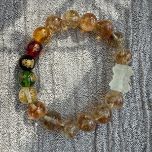 Fire Generates Earth · Fortune Born from Heaven An earth energy bracelet exclusively for those aligned with the Earth element.