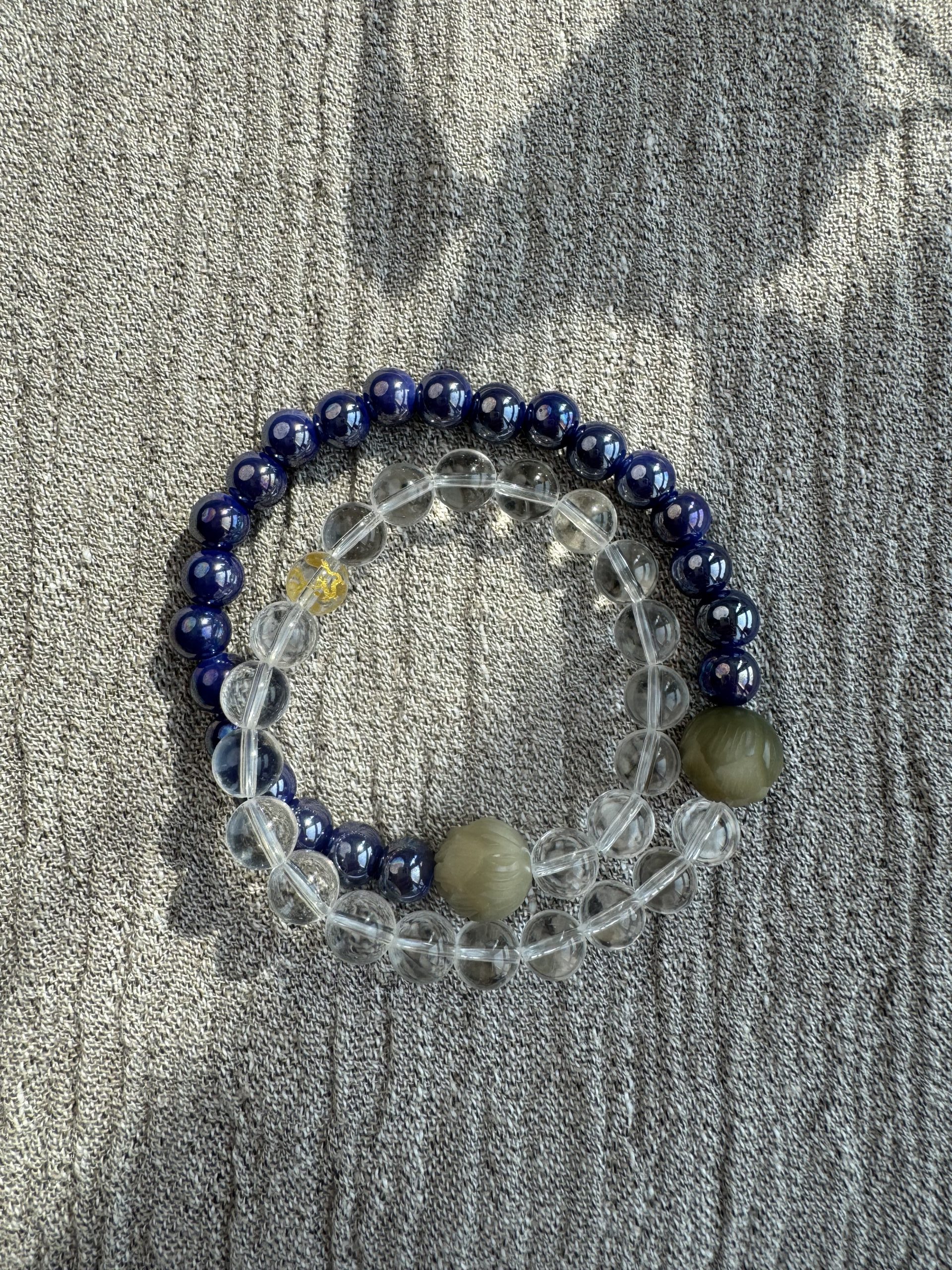 Ocean-Sky Bodhi Heart Bracelet - Image 4