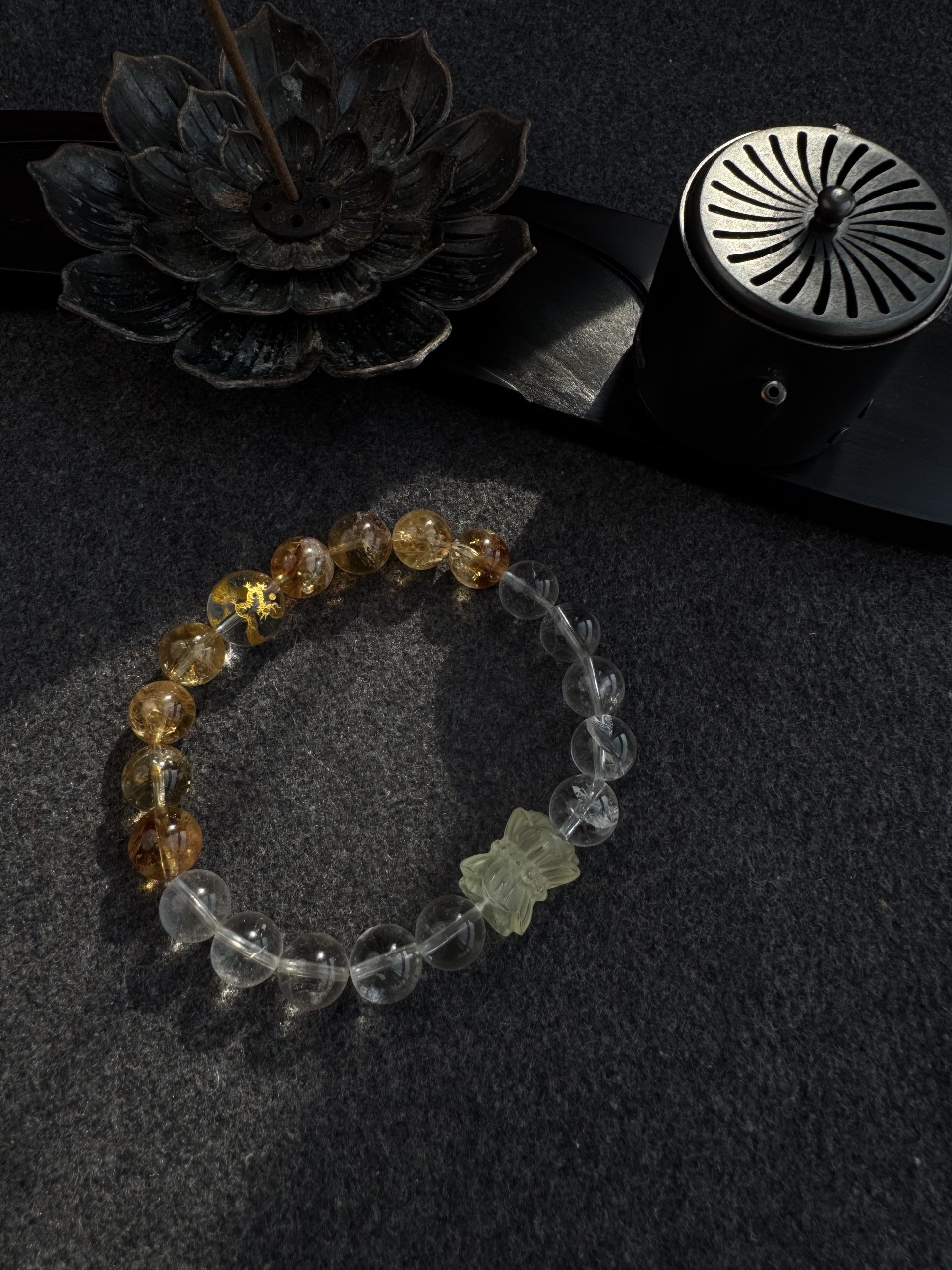 Earth's Hidden Gold · Heaven's Blessed Fortune A destiny-aligning bracelet, exclusively for those resonating with the Metal element. - Image 3