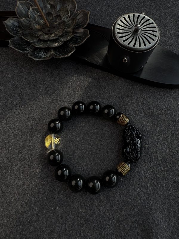 Mystic Water Zen Wealth · Pi Xiu Luck-Attracting - Men's Exclusive Water-Themed Buddhist Bracelet