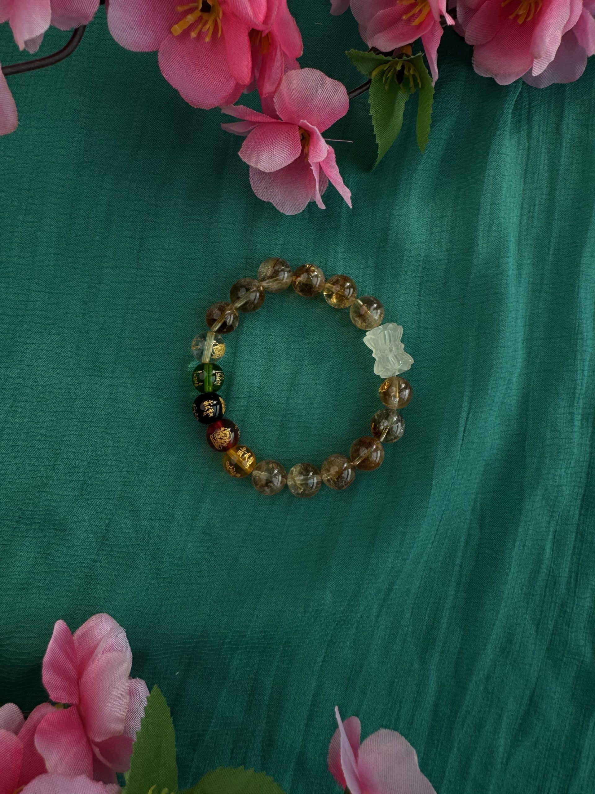 Fire Generates Earth · Fortune Born from Heaven An earth energy bracelet exclusively for those aligned with the Earth element. - Image 2