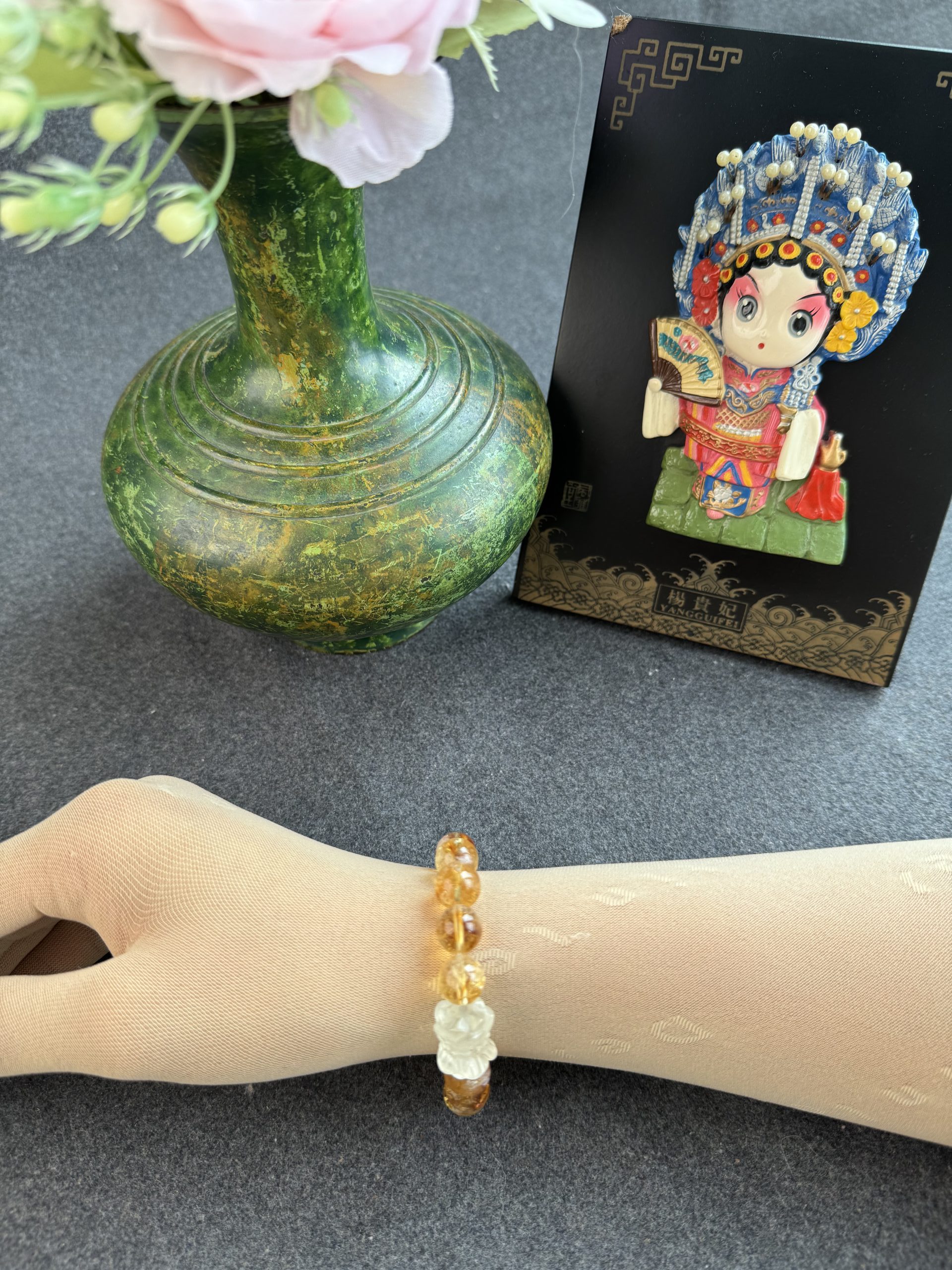 Fire Generates Earth · Fortune Born from Heaven An earth energy bracelet exclusively for those aligned with the Earth element. - Image 12