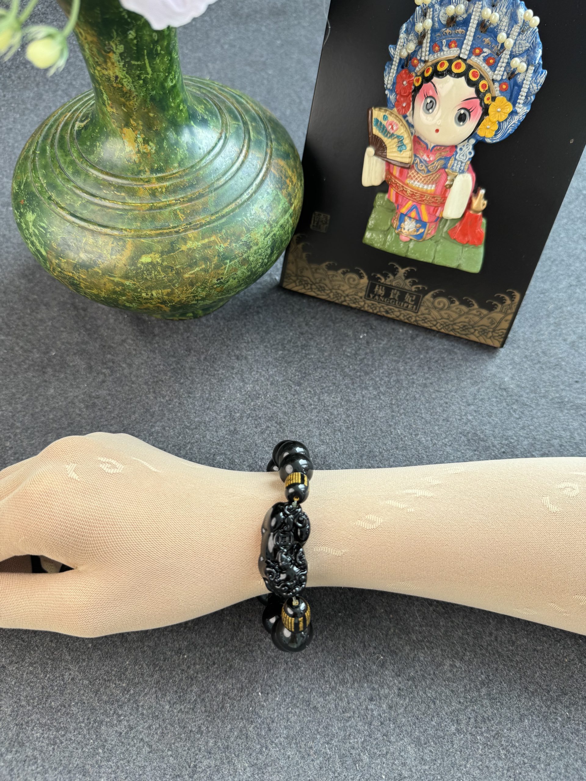 Mystic Water Zen Wealth · Pi Xiu Secures Fortune A water energy bracelet with Buddhist essence, exclusively for men. - Image 3